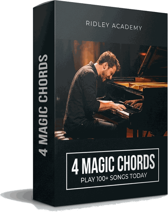 The 4 Magic Chords course box